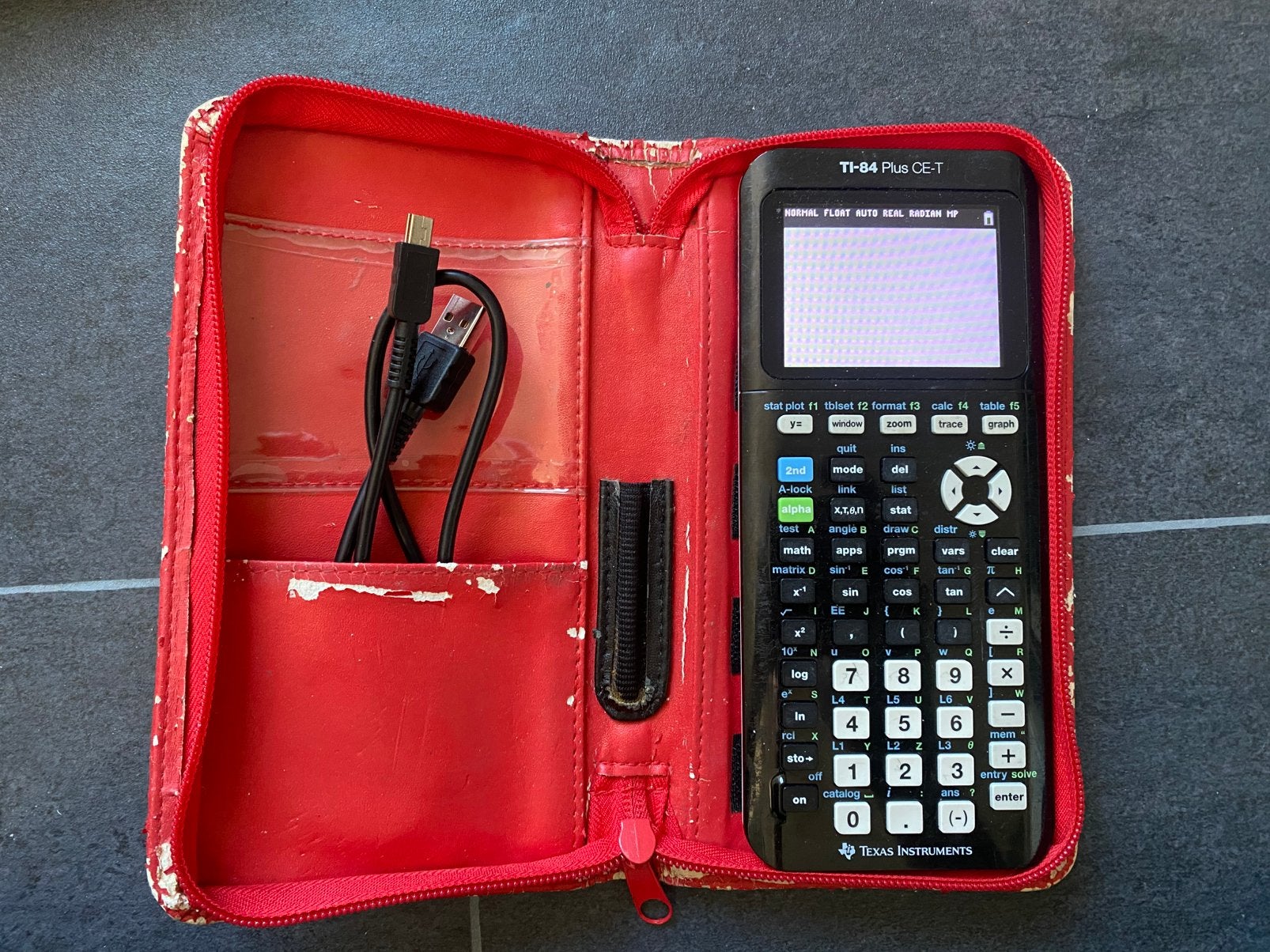 Ti-84 Plus CE-T rekenmachine, Diversen, Ophalen, Grafische rekenmachine, Gebruikt