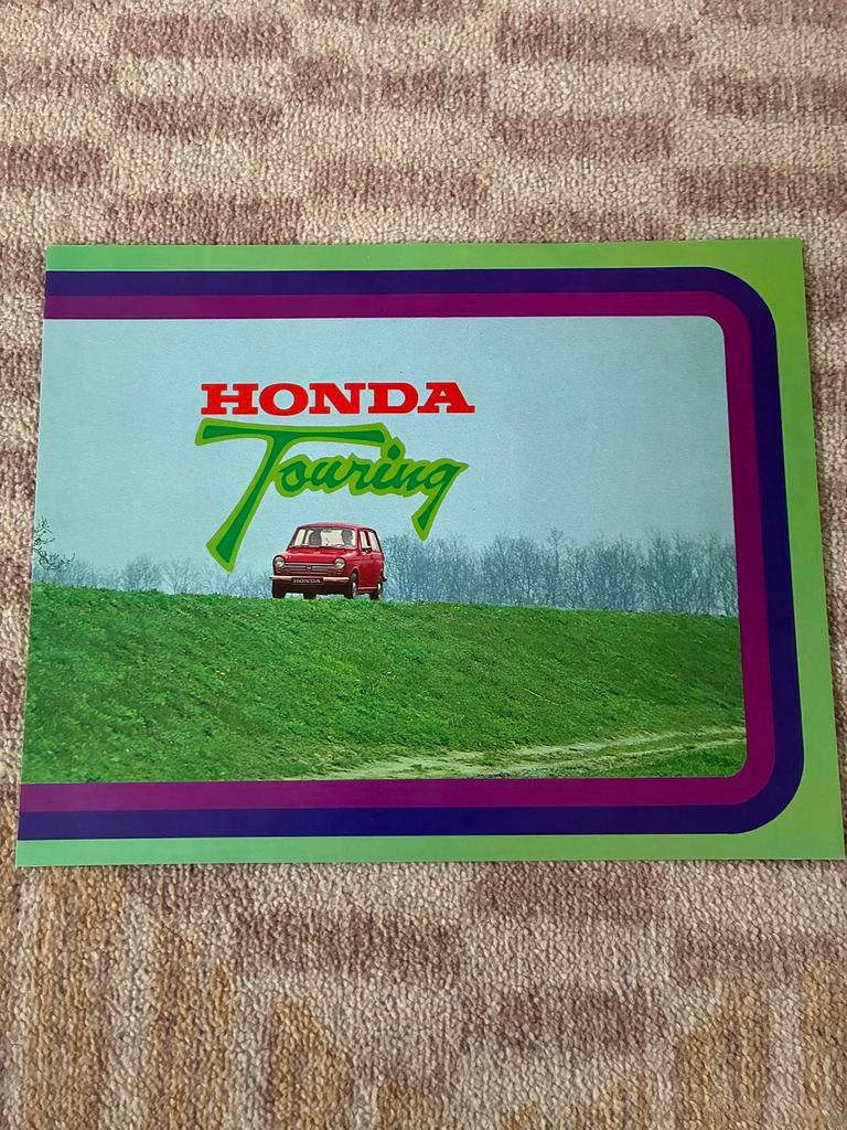 Honda N600 Touring brochure, Ophalen of Verzenden, Zo goed als nieuw, Honda
