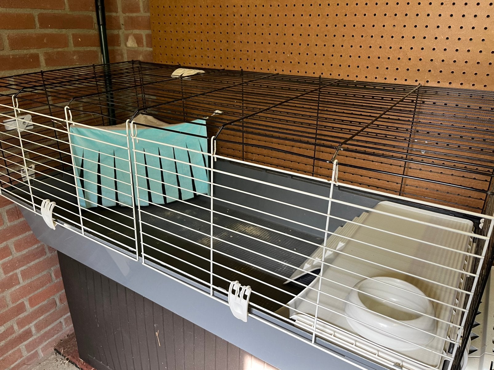 The Hutch Company Indoor Guinea Pig/Rabbit Hutch and Carrier, Dieren en Toebehoren, Kooi, Cavia, Ophalen, Minder dan 60 cm