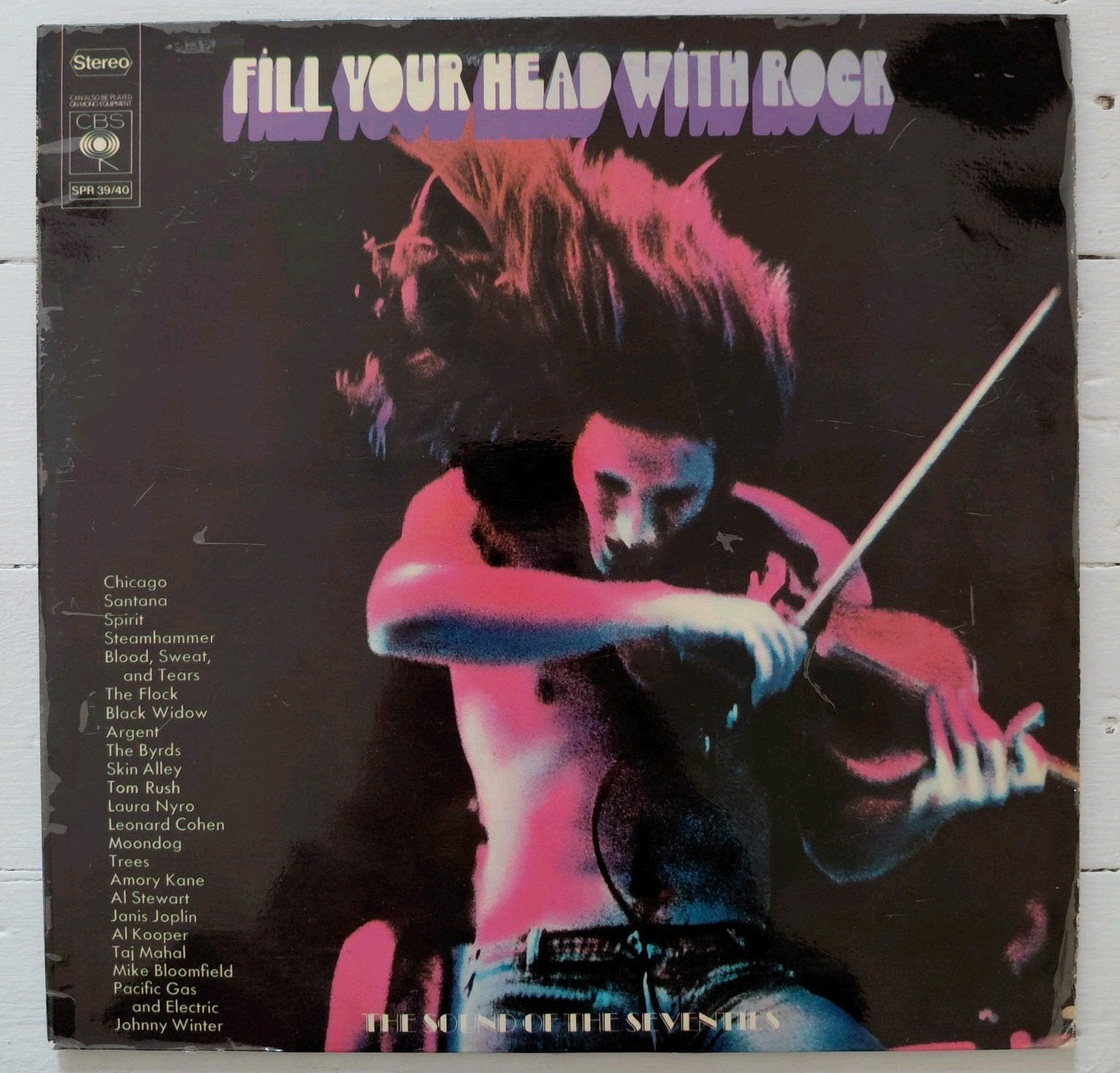 Fill Your Head With Rock - Diverse Artiesten (Dubbel-LP), Cd's en Dvd's, Rock, Gebruikt, Complilatie, Ophalen of Verzenden