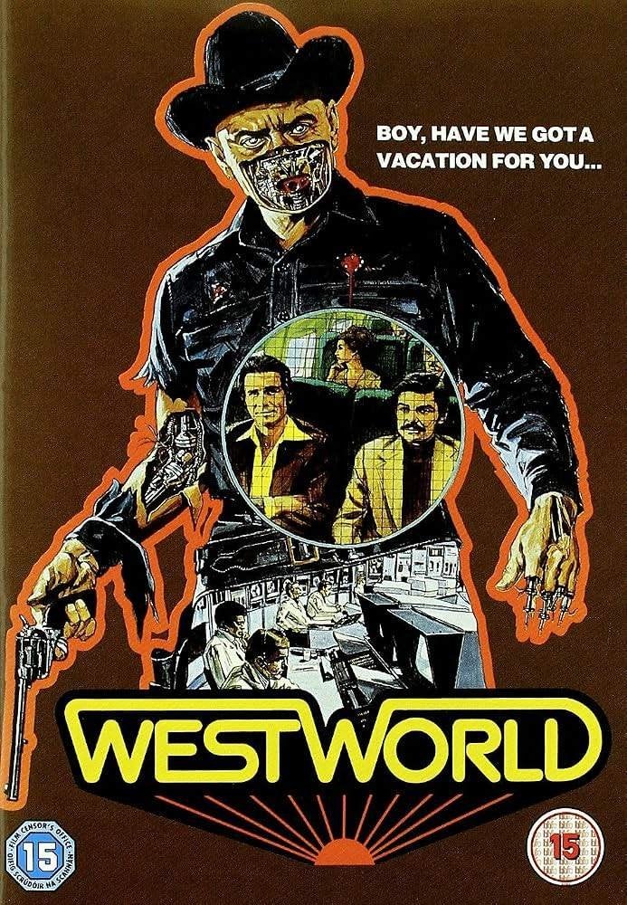 Westworld (1973) DVD Yul Brynner - Sci-fi CULT Classic, 1960 tot 1980, Engels, Alle leeftijden, Science Fiction en Fantasy