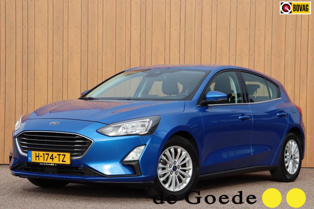 Ford Focus 1.0 EcoBoost Titanium Business orgNL trekhaak sto, Auto's, Ford, Bedrijf, Te koop, Focus, ABS, Airbags, Airconditioning