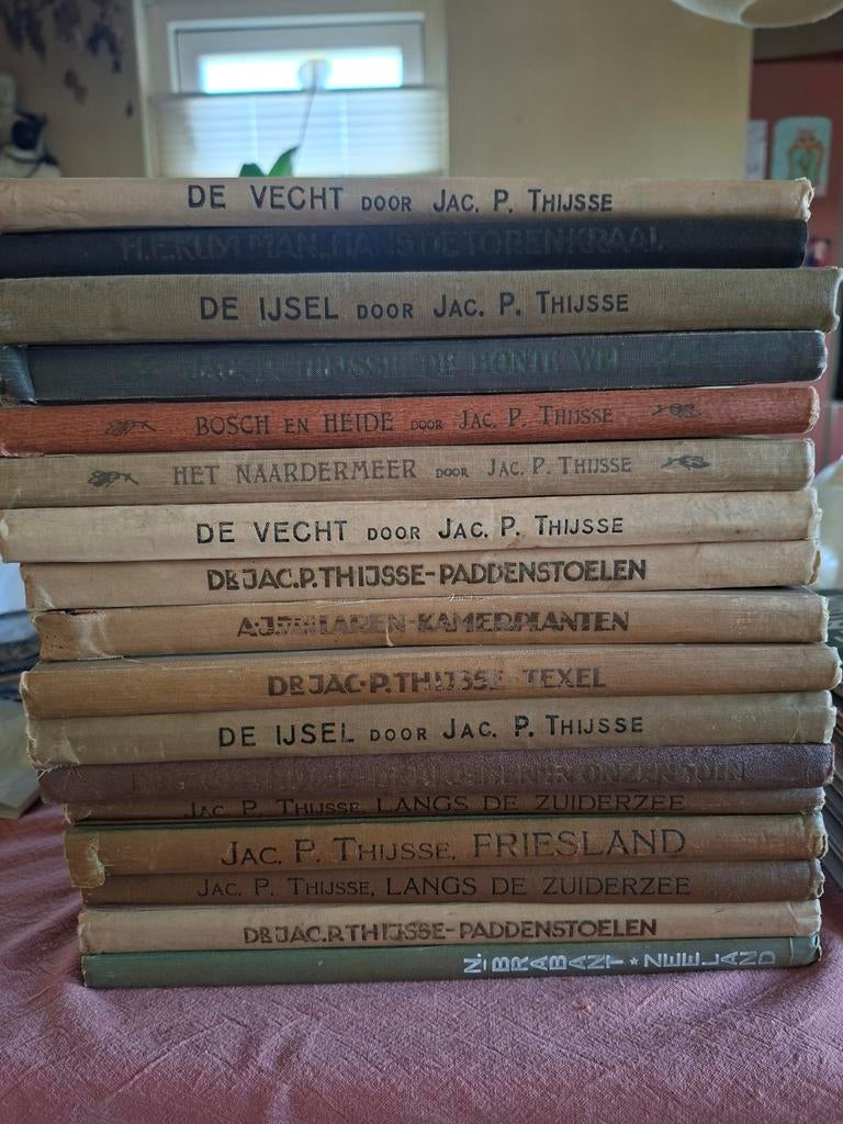 Verzamelboeken Jac. P. Thijsse, Boeken, Ophalen of Verzenden, Gelezen, Jac. P. Thijsse, Plaatjesalbum
