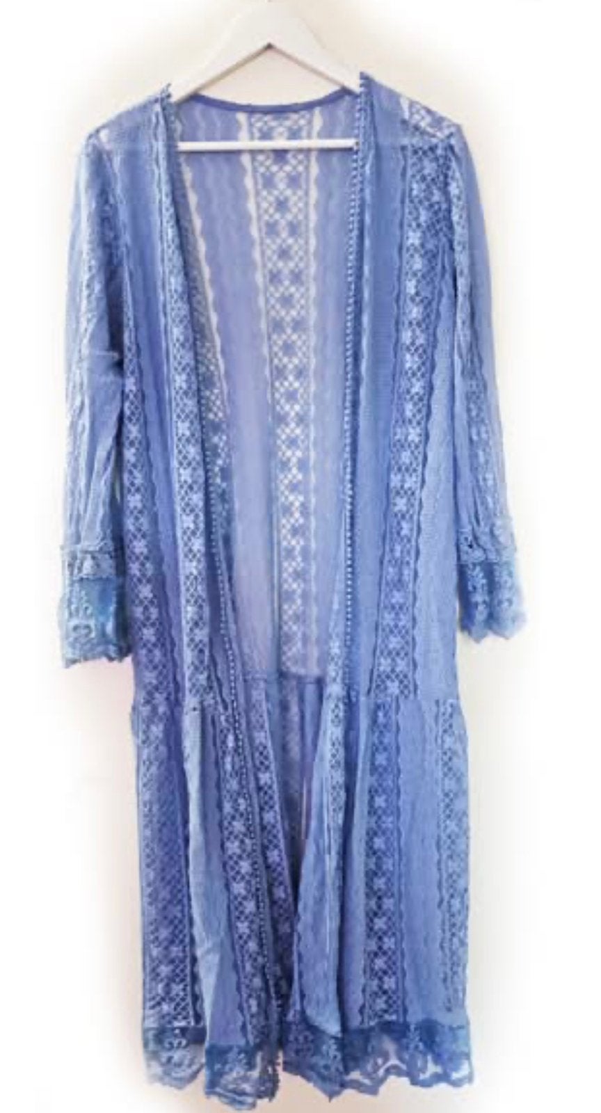 Zgan! Prachtig kanten cardigan vest mt 40/44, Ophalen of Verzenden, Zo goed als nieuw