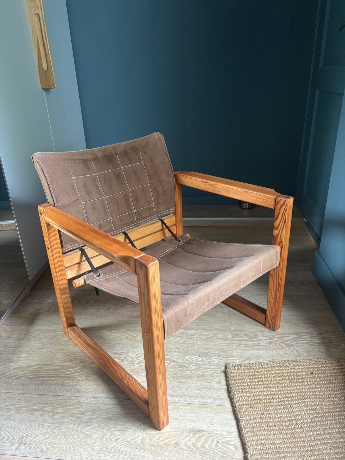 Creafort Safari Stoel, Huis en Inrichting, Fauteuils, Gebruikt, 75 tot 100 cm, Ophalen of Verzenden, 50 tot 75 cm