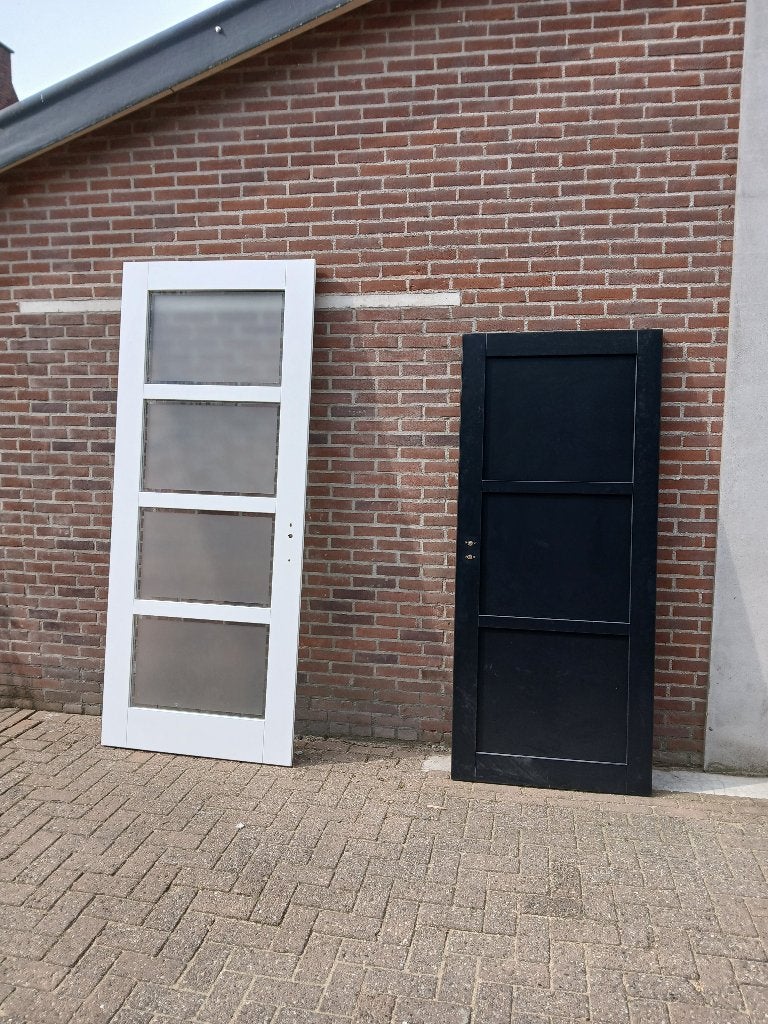 2 steel look deuren nieuw (nr33), Ophalen, 215 cm of meer, Binnendeur, Nieuw