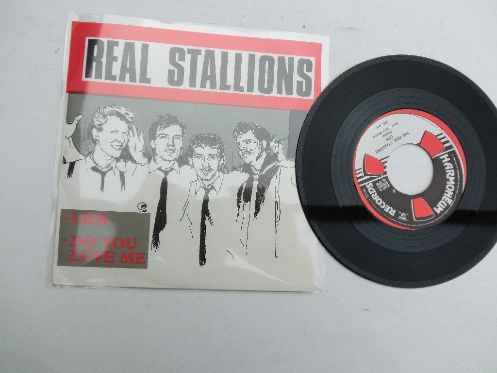 Nederbeat The Real Stallions  Lies, Ophalen of Verzenden, Zo goed als nieuw, 7 inch, Pop