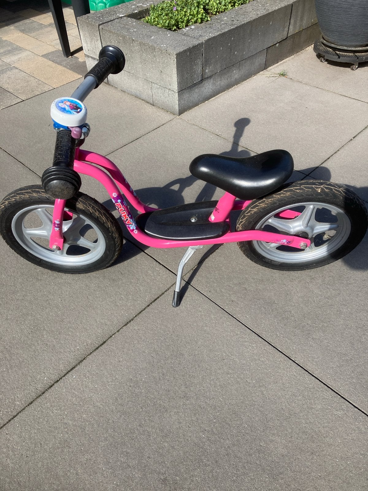 Puky loopfiets roze (12 inch), Ophalen, Gebruikt, Minder dan 16 inch