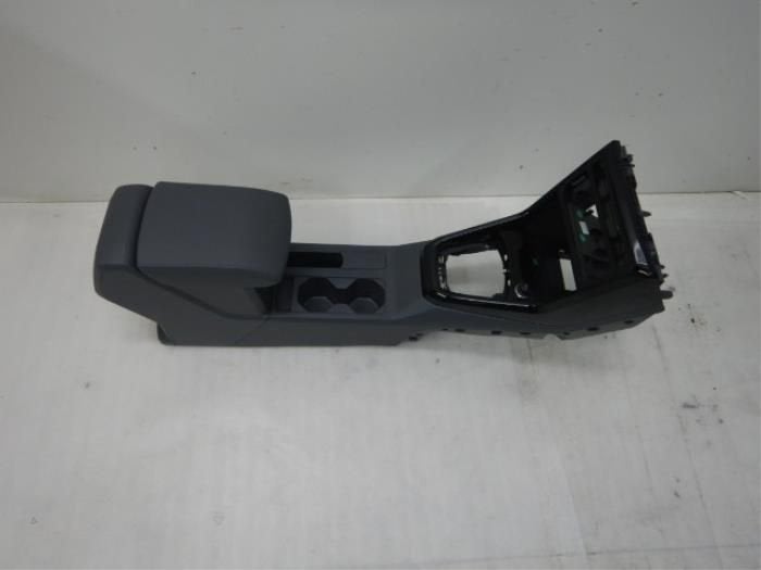 VW T-Cross 2gm Middenconsole met armsteun Grijs Leer leder l, Auto-onderdelen, Interieur en Bekleding, Ophalen of Verzenden, Gebruikt