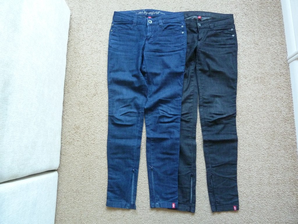 2 x EDC by Esprit spijkerbroek mt 36 slechts 1 keer gedragen, Kleding | Dames, Ophalen of Verzenden, Zo goed als nieuw, Blauw