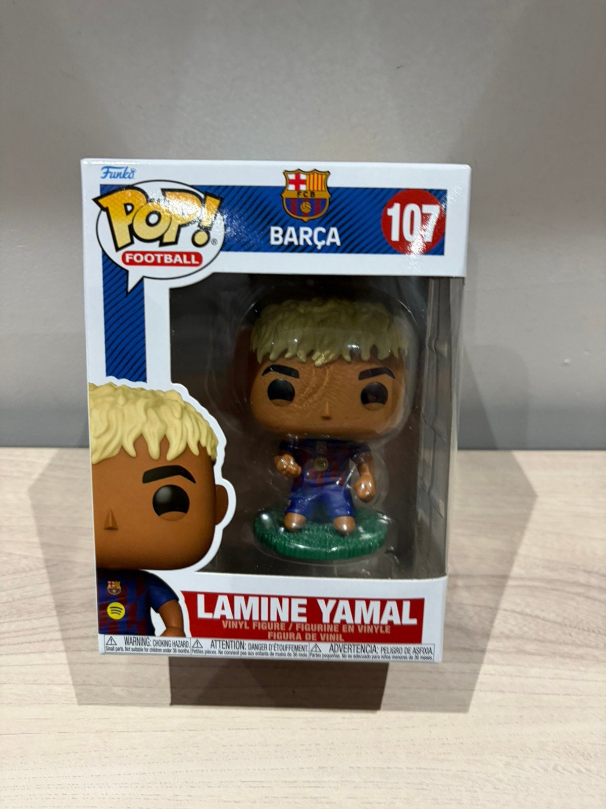 Funko Pop! Football #107 Lamine Yamal – FC Barcelona Barça, Ophalen of Verzenden, Funko Europe, Supportemea@funko.com, 4th floor, 1 Queen Caroline St, London W6 9YN, Verenigd Koninkrijk