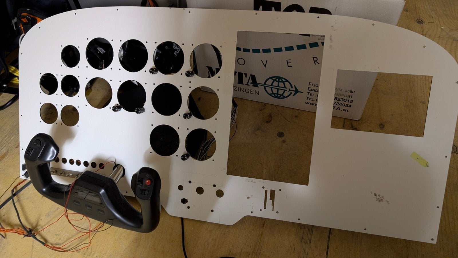 Cessna 172 Cockpit Frame voor Flight Simulator (excl. yoke), Ophalen of Verzenden, Groter dan 1:32, Auto, Overige merken