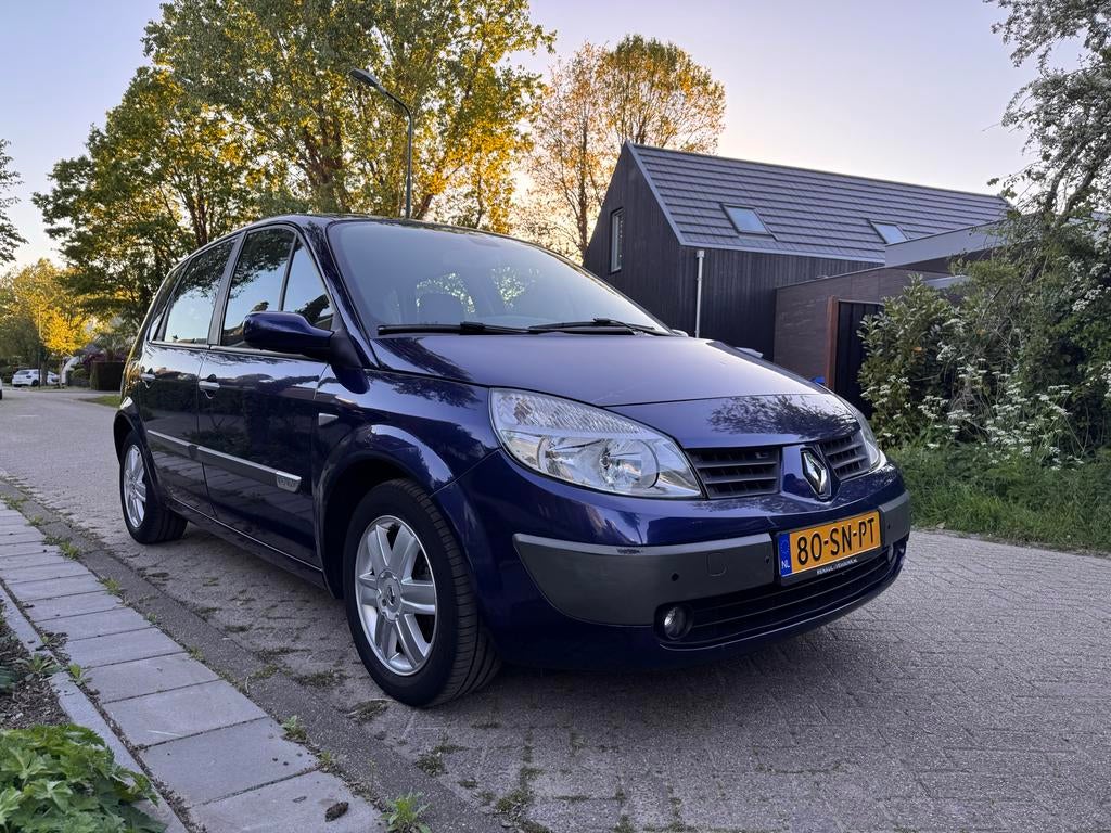 Renault Scénic 1.6 16V 82KW AUT E4 2006 - Eerste eigenaar, Auto's, 1345 kg, 4 cilinders, Blauw, Origineel Nederlands