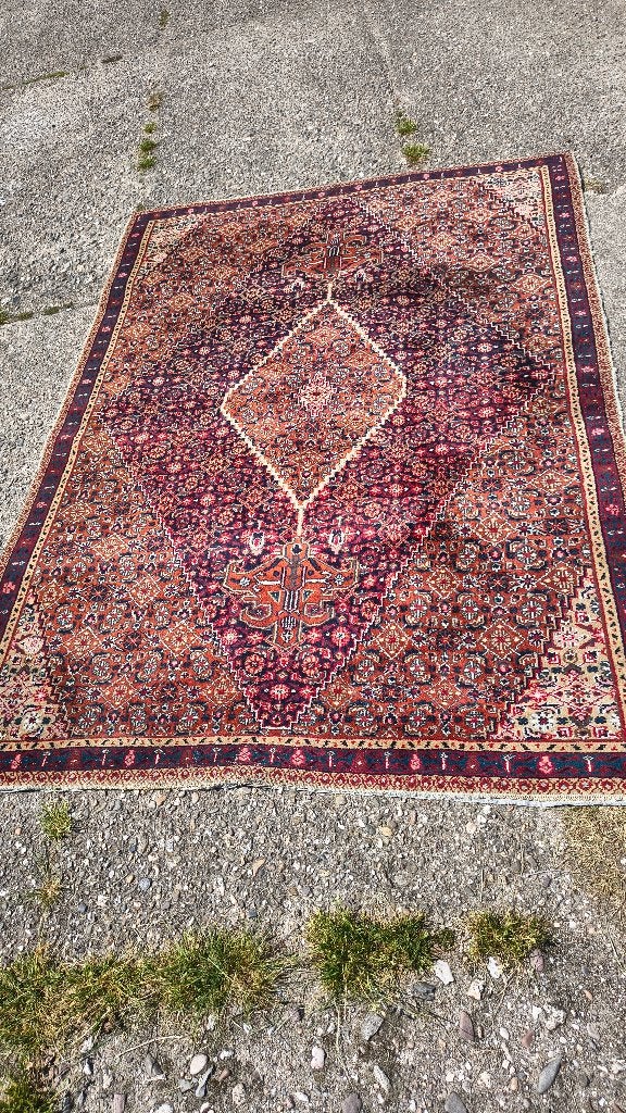 Oosters tapijt 150 x 210 cm, Ophalen, Gebruikt, 100 tot 150 cm, 200 cm of meer