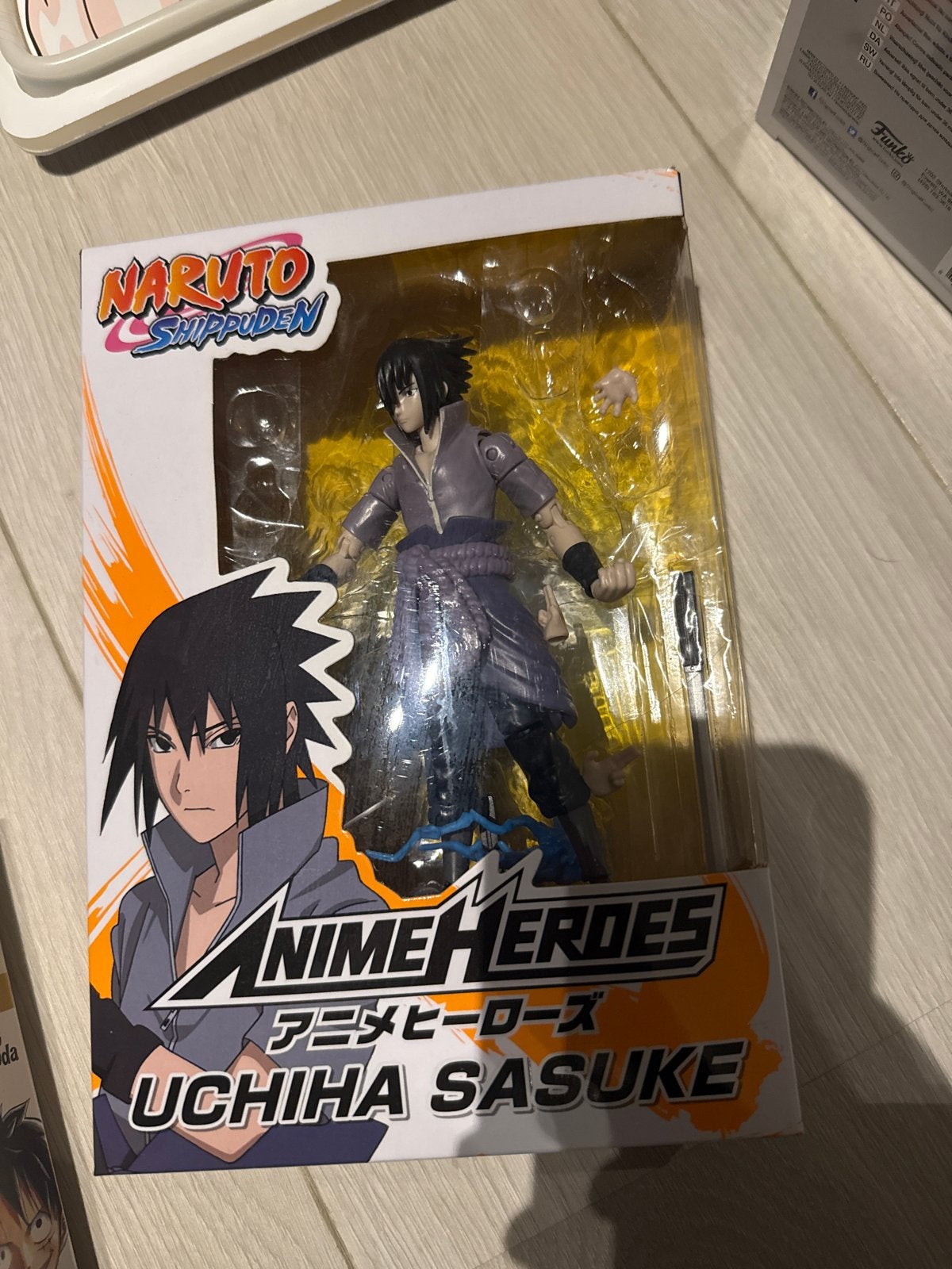 Naruto Shippuden Anime Heroes Uchiha Sasuke Actiefiguur, Ophalen, Nieuw