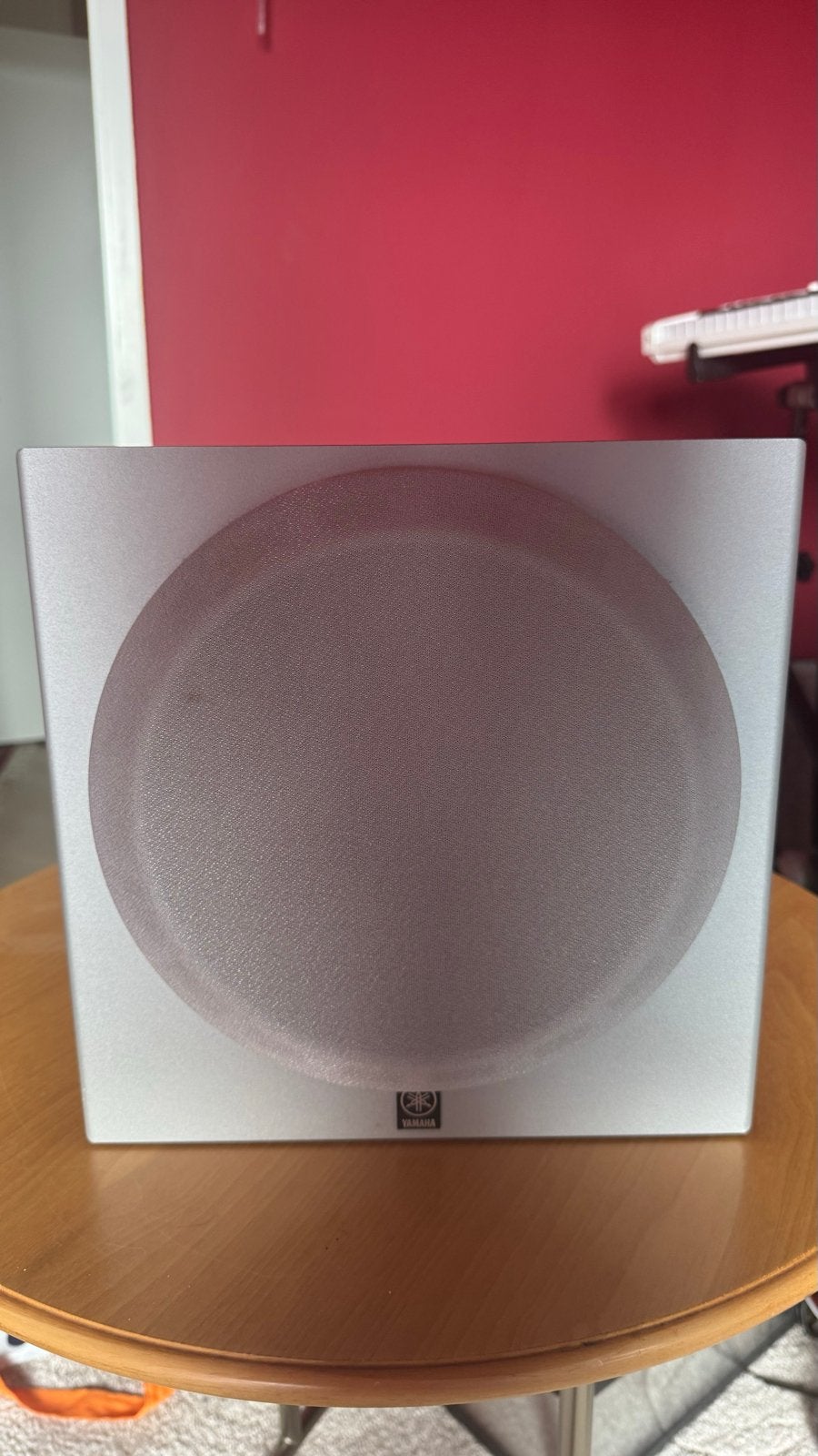 Yamaha YST-SW012 Subwoofer - Krachtige Bas voor Thuisbioscoo, Gebruikt, Subwoofer, Yamaha, Ophalen of Verzenden