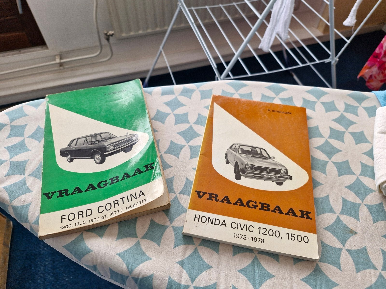 Vraagbaak Ford Cortina & Honda Civic - Oldtimer Boeken, Ophalen of Verzenden, Gelezen, Ford, P. Olyslager