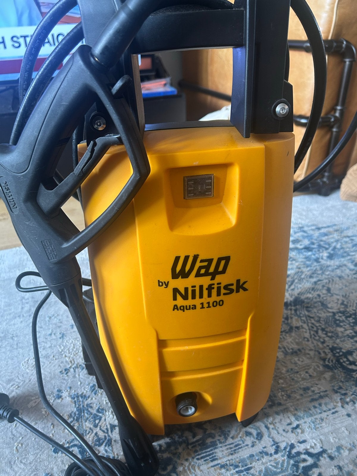 Nilfisk Aqua 1100 Hogedrukreiniger - Gebruikt, Tuin en Terras, Ophalen, Gebruikt, Elektrisch