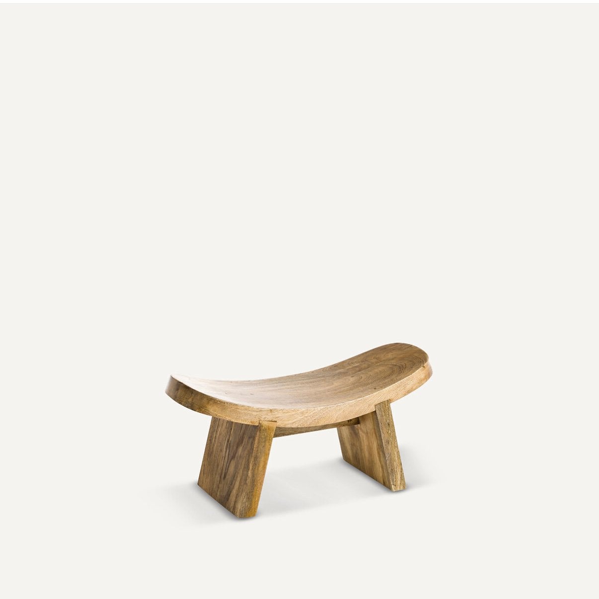 La Redoute Fuyuka yoga wooden stool houten kruk, Ophalen, Nieuw, Hout