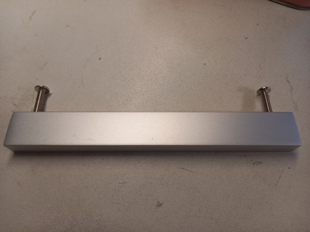 Aluminium kastgreep, nieuw 5 stuks, gatmaat 128mm, Ophalen of Verzenden, Nieuw, Overige materialen, Klink of Kruk