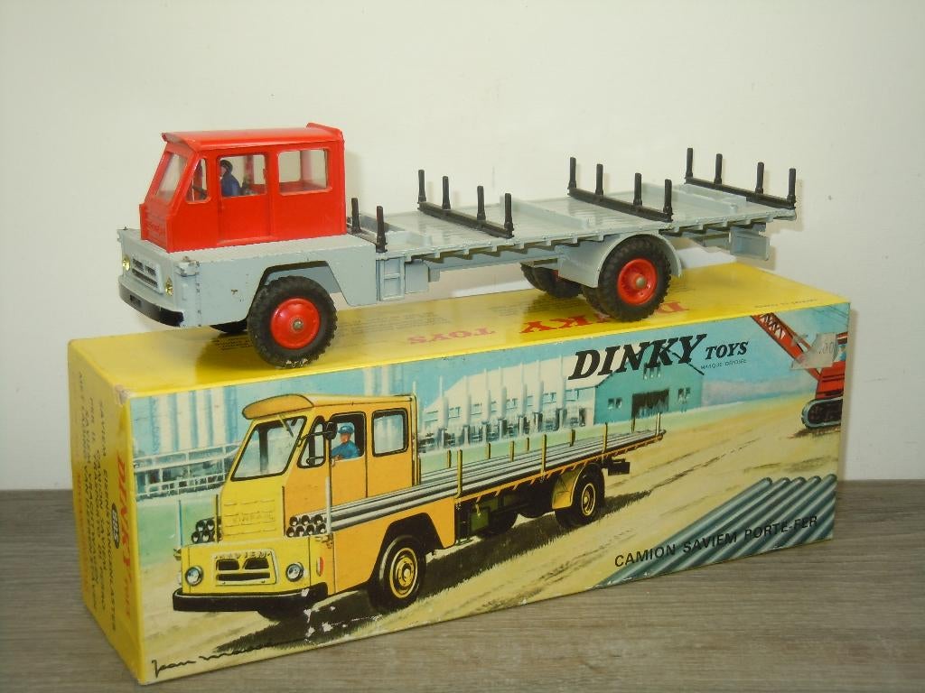 Saviem Sinpar - Dinky Toys 885 France - 1:43, Verzenden, Frankrijk, Dinky Toys, Zo goed als nieuw