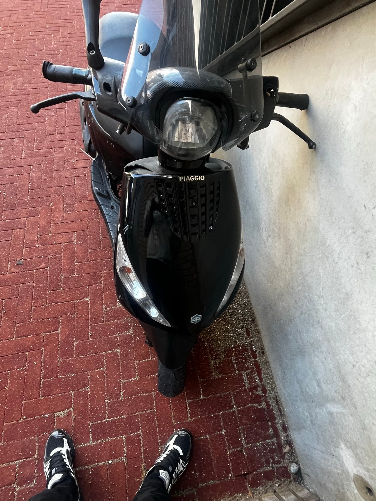 Piaggio Zip 4-takt - Opknapper met potentie, Fietsen en Brommers, Scooters | Piaggio, Ophalen, Gebruikt, Maximaal 45 km/u, Zip