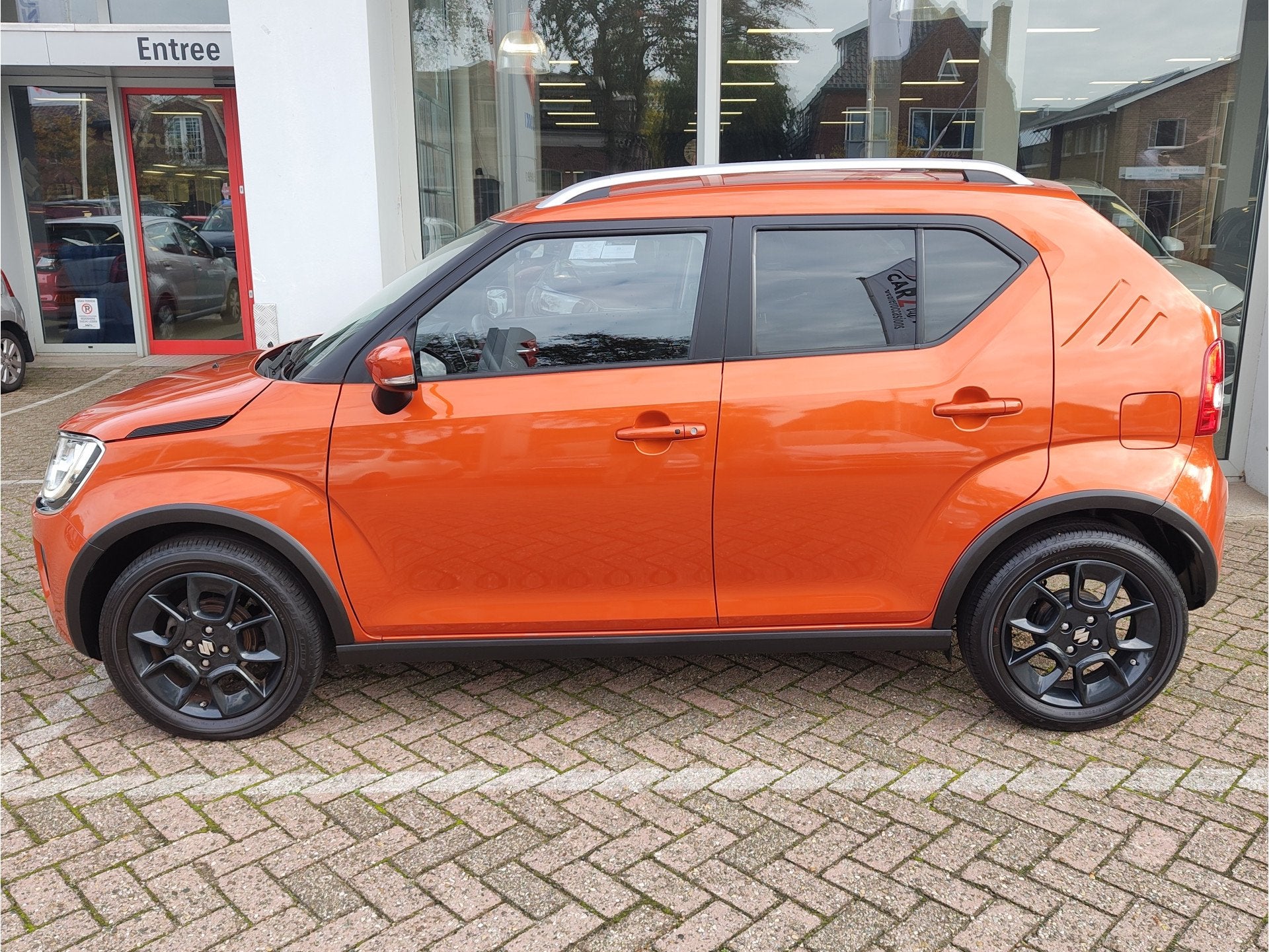 Suzuki Ignis 1.2 SMART HYBRID STYLE Clima | Navi | Cruise |, Auto's, Voorwielaandrijving, Stof, Gebruikt, Origineel Nederlands