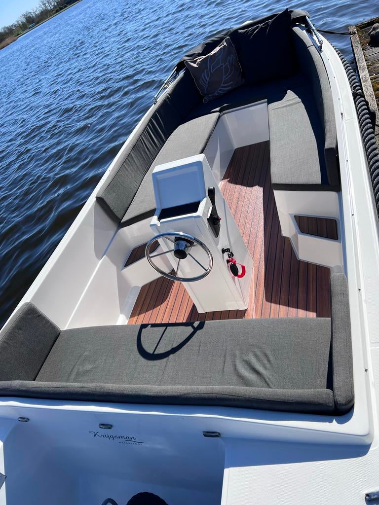 Riga 475 Experience sloep met Mercury 15 pk, Watersport en Boten, Ophalen, 10 tot 30 pk, Gebruikt, 3 tot 6 meter