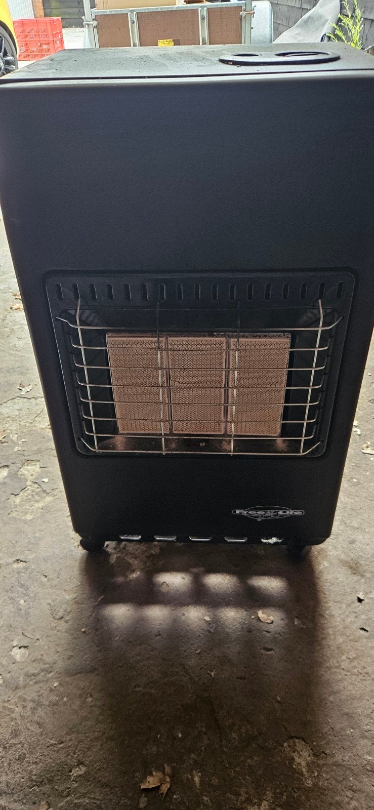 Gaskachel op wielen - Mobiele verwarming, Ophalen, Gebruikt