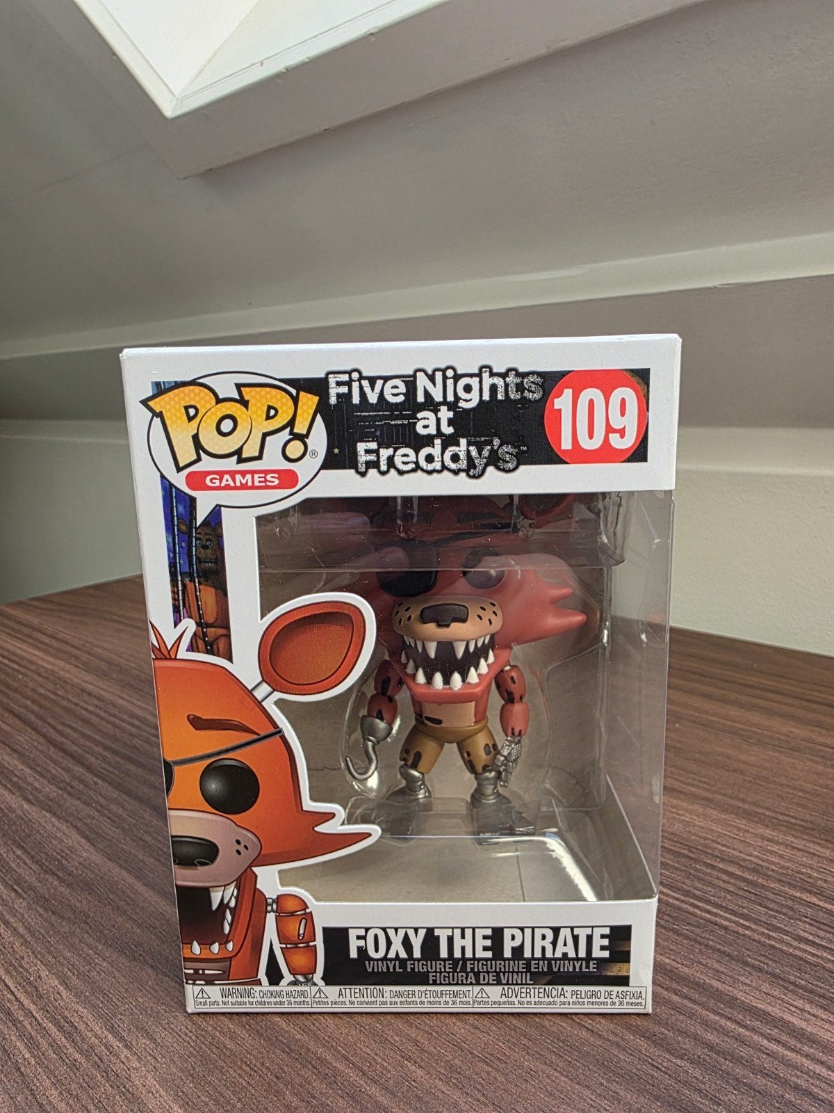 Funko Pop! Foxy The Pirate #109 Five Nights at Freddy's, Ophalen of Verzenden, Nieuw