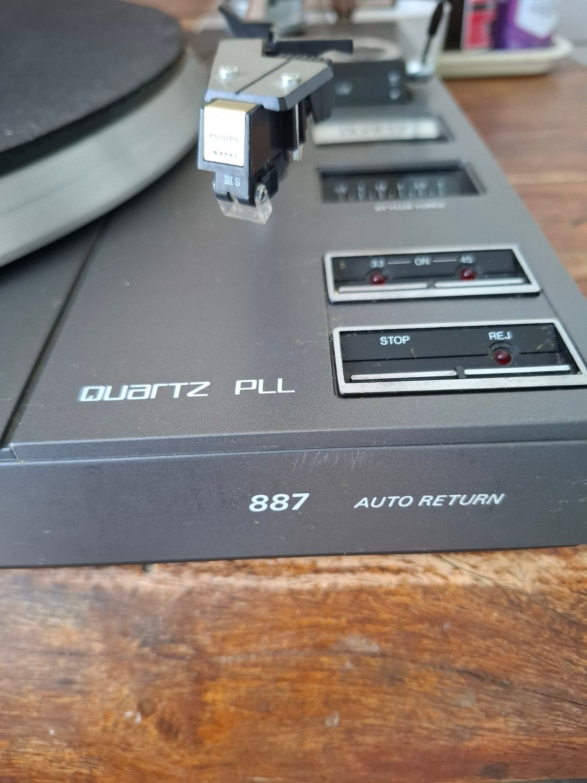 Philips platenspeler 887, Audio, Tv en Foto, Ophalen, Gebruikt, Philips