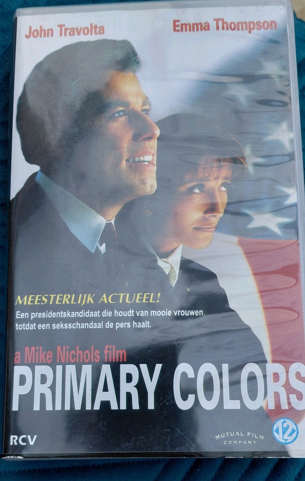 Primary Colors VHS - John Travolta, Emma Thompson nieuw, Cd's en Dvd's, VHS | Film, Nederlands ondertiteld, Engels, Drama, Ophalen of Verzenden