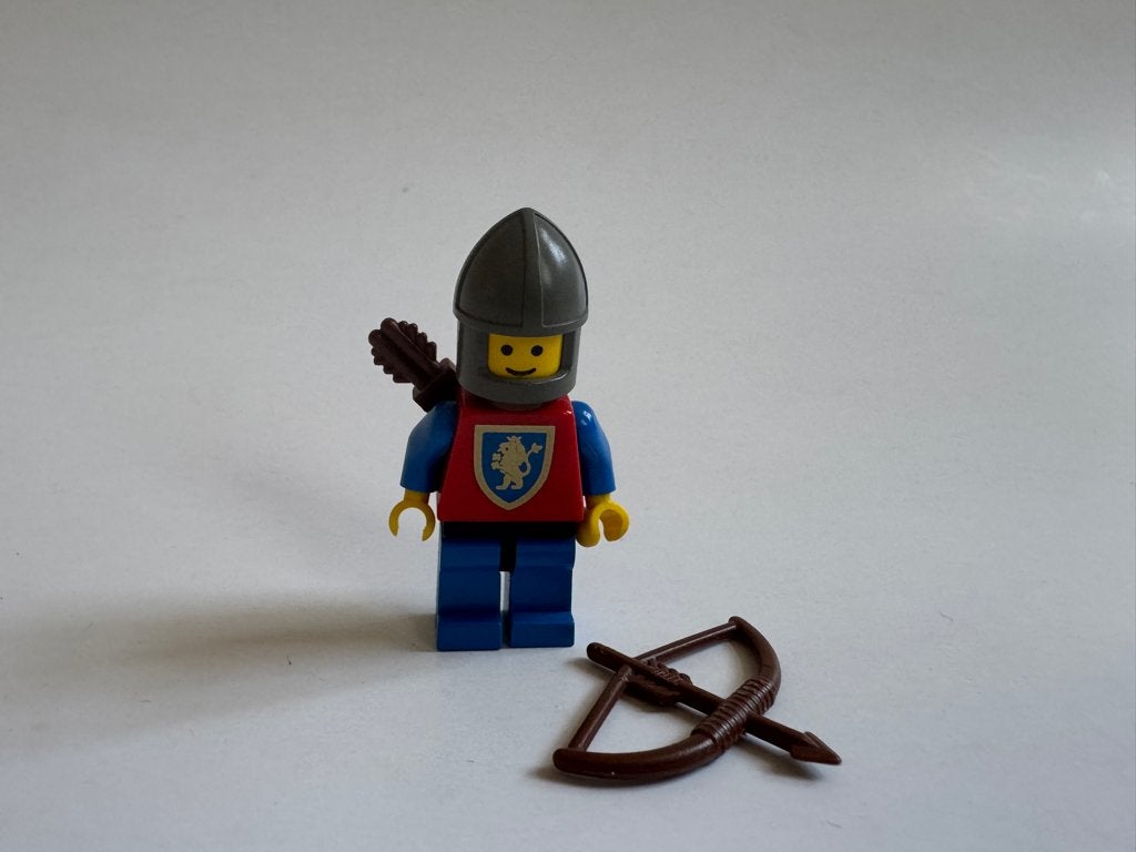 Lego Castle minifigure, Crusader Lion, cas113a, Gebruikt, Lego, Ophalen of Verzenden, Minifiguur