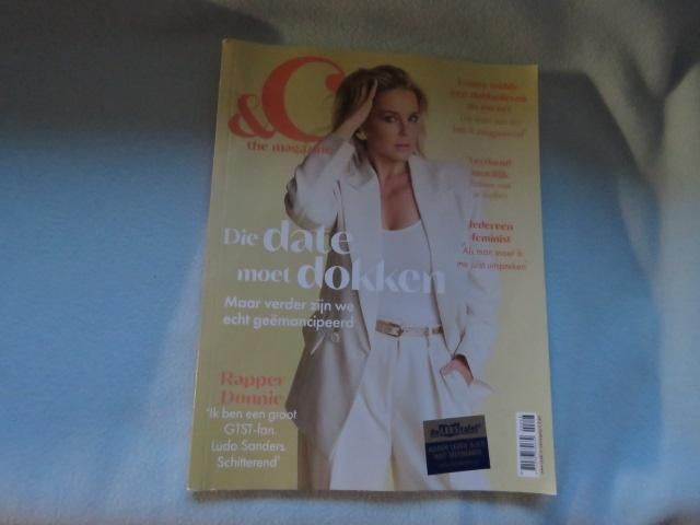1 EURO OF GRATIS Tijdschrift &C augustus 2023 Chantal Janzen, Ophalen, Zo goed als nieuw, Glossy