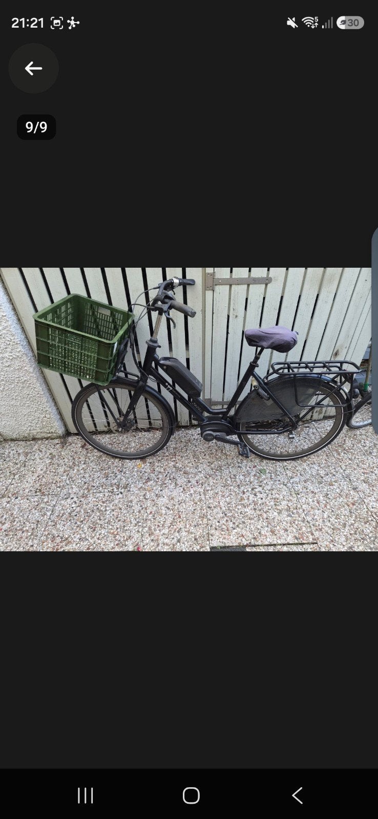 Batavus e-bike met Bosch 500 accu, Gebruikt, Batavus, Ophalen of Verzenden, 50 km per accu of meer