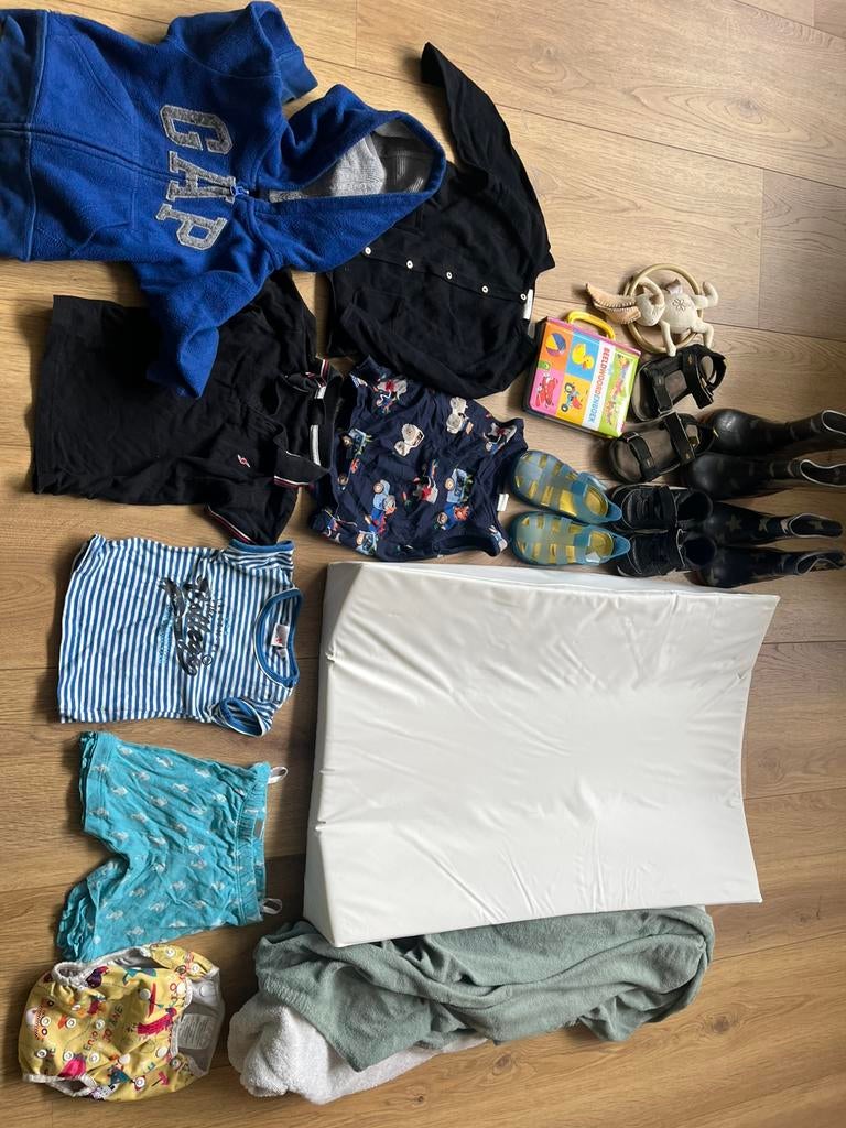 Baby pakket, Ophalen of Verzenden, Zo goed als nieuw, Jongen of Meisje, Handschoenen