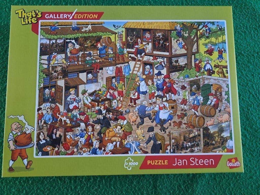 puzzel Jan van Steen, Ophalen, 500 t/m 1500 stukjes, Zo goed als nieuw, Legpuzzel