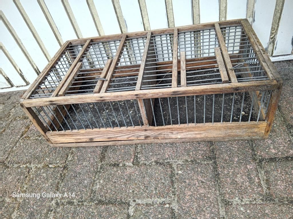 Vogels vervoeren, Dieren en Toebehoren, Ophalen, Hout, Vogelkooi