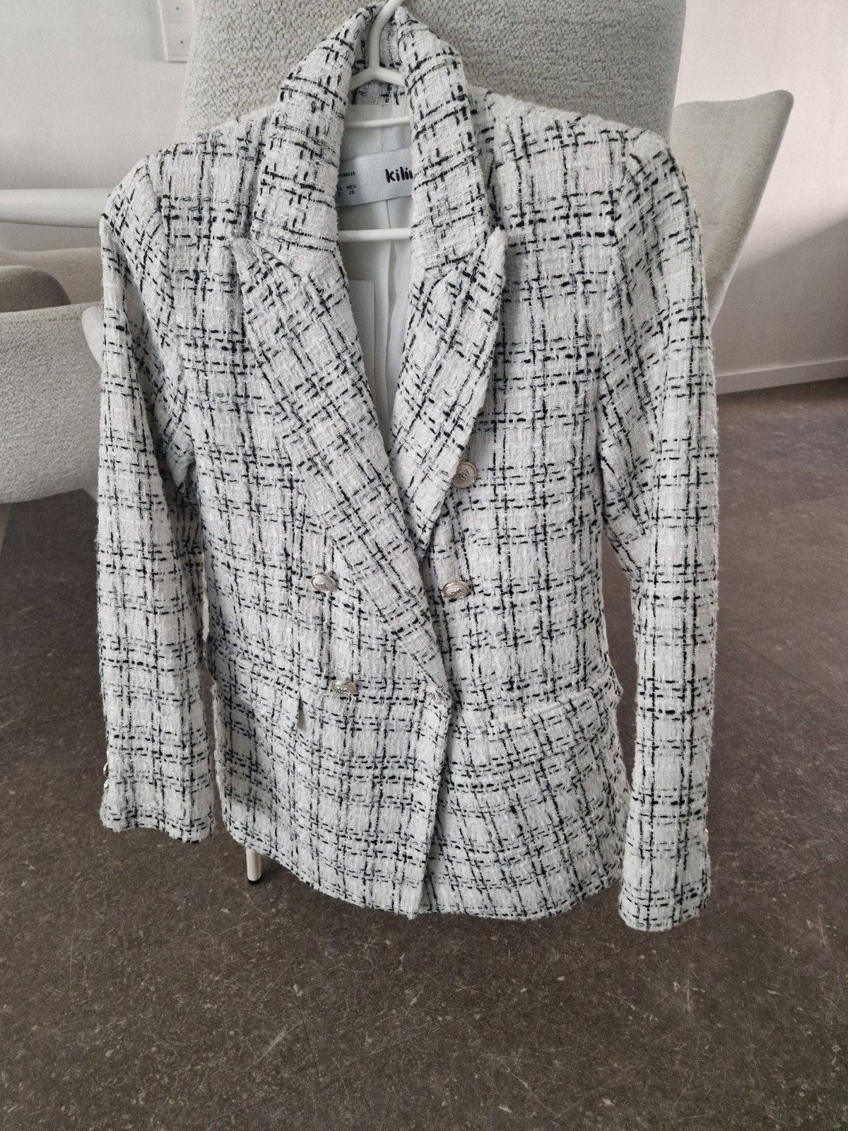 Dames blazer nieuw maat S, Wit, Nieuw, Ophalen of Verzenden, Jasje