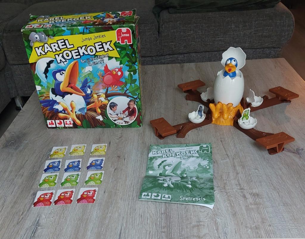 Karel Koekoek, Een of twee spelers, Ophalen, Zo goed als nieuw, Jumbo