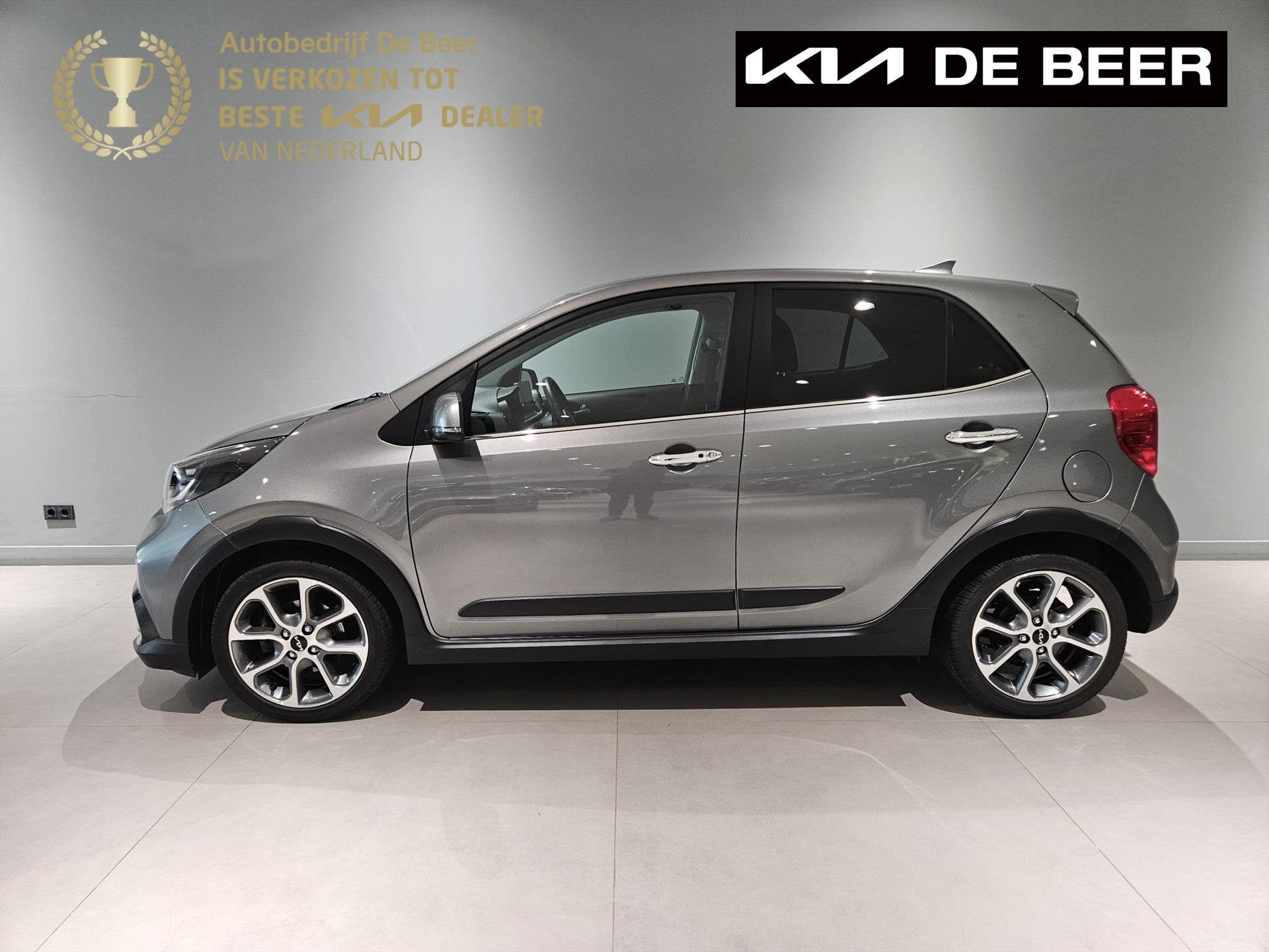 KIA Picanto 1.0 T-GDi 100pk 5-zits X-Line Navi/ Leer/ Clima/, Voorwielaandrijving, 12 maanden, Gebruikt, Bedrijf
