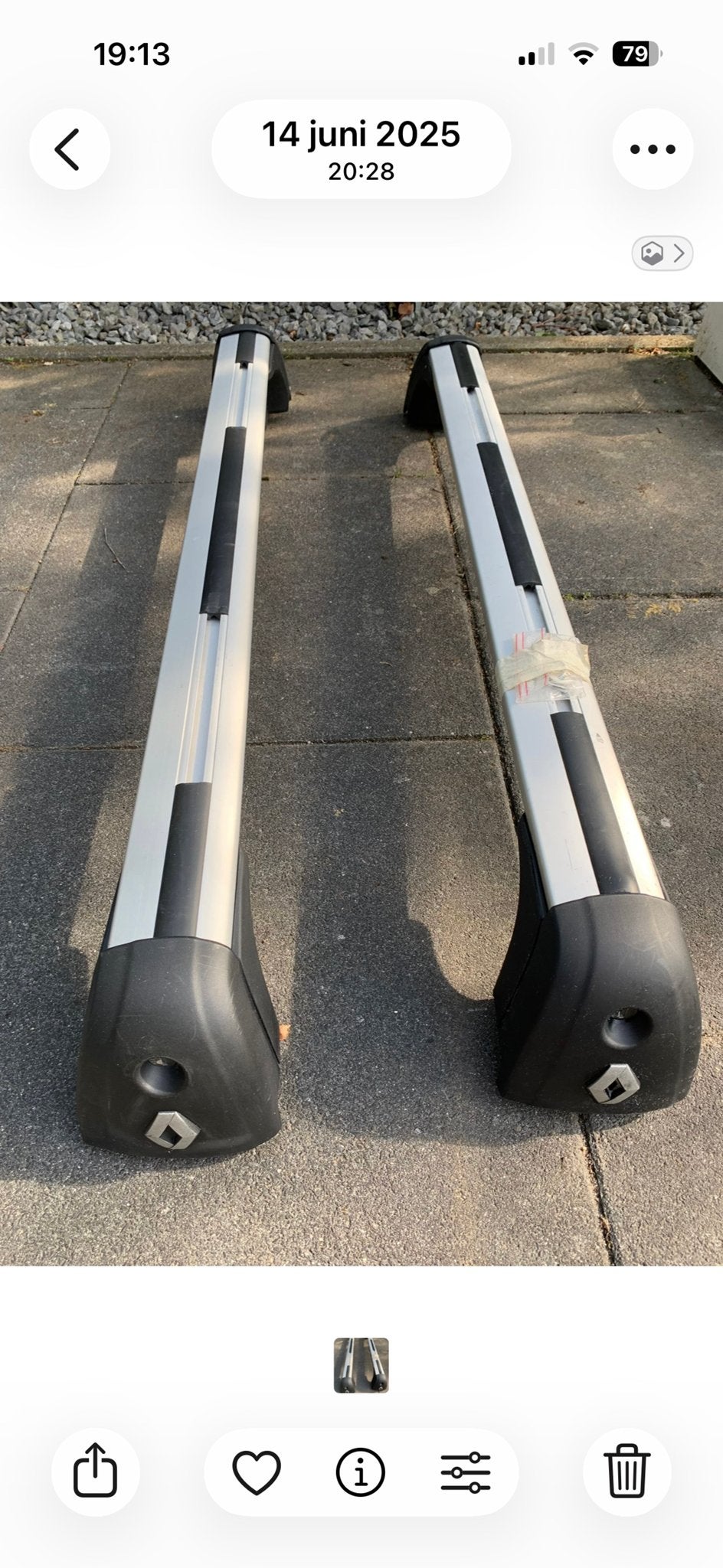 Thule OutRide 561 Fietsendrager, Auto diversen, Dakdragers, Gebruikt, Ophalen