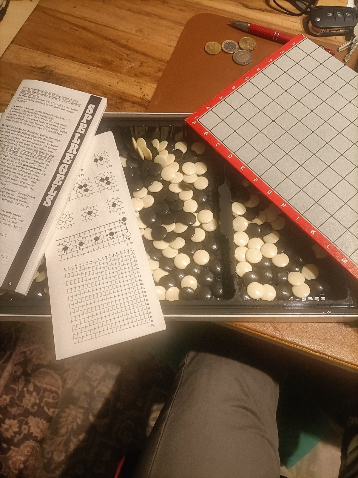 Go  spel met handleiding en alle onderdelen, Een of twee spelers, Ophalen of Verzenden, Gebruikt