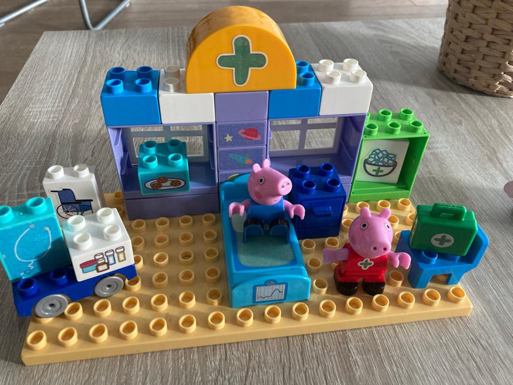 Peppa Pig Ziekenhuis Speelset met Figuren, Ophalen of Verzenden, Gebruikt, Overige typen