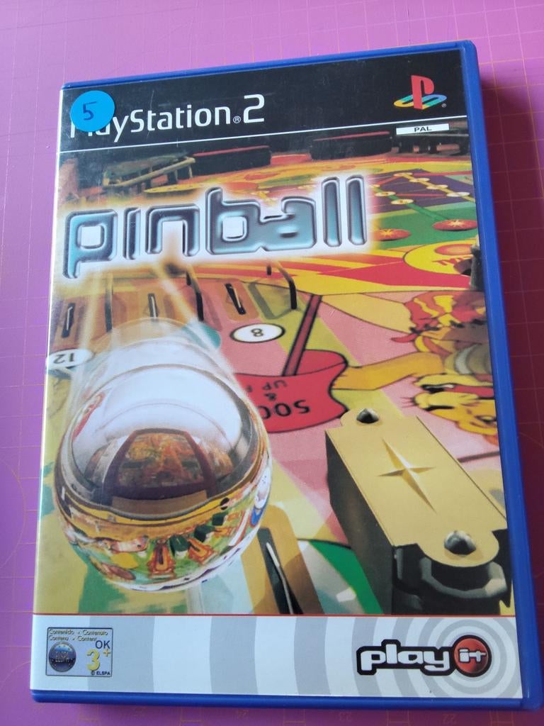 Pinball PlayStation 2 - Klassieke Flipperkast Actie, Spelcomputers en Games, Games | Sony PlayStation 2, Gebruikt, Overige genres