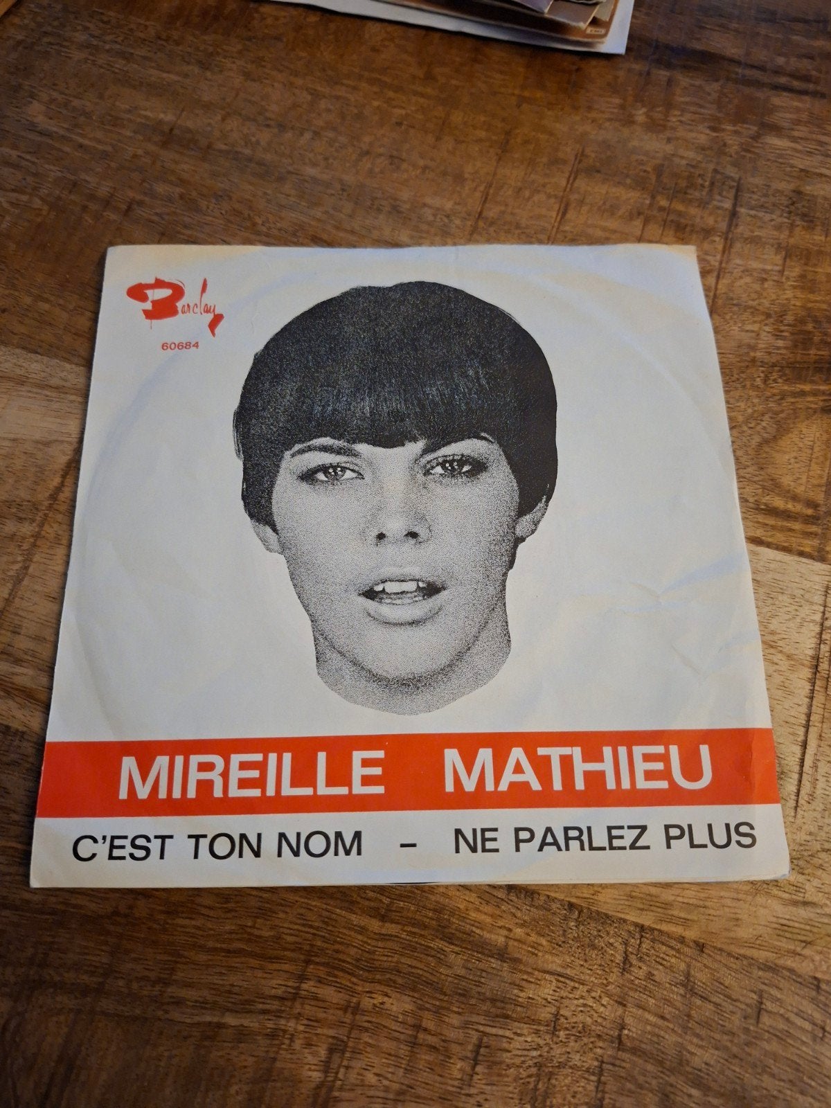 mireille mathieu  / c'est ton nom, Ophalen of Verzenden, Zo goed als nieuw, Pop