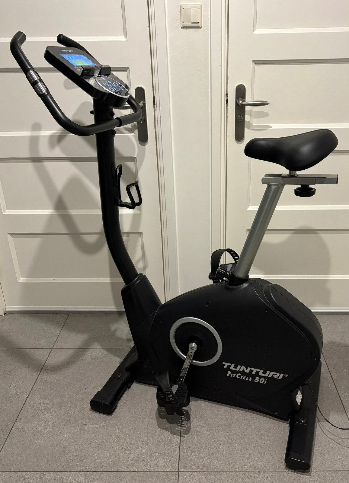 Tunturi hometrainer ergometer revalidatie tot 150kg gewicht, Ophalen, Zo goed als nieuw, Metaal, Hometrainer