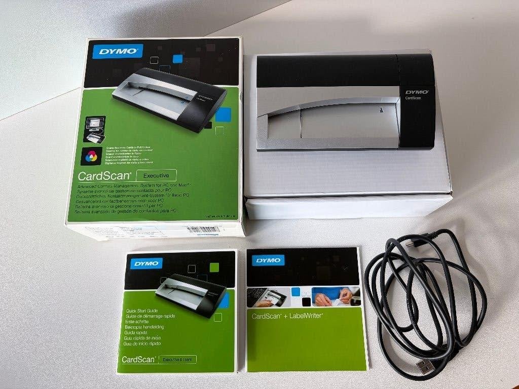 Complete DYMO CardScan Executive 800c visitekaartjesscanner, Computers en Software, DYMO, Overige typen, Ophalen of Verzenden