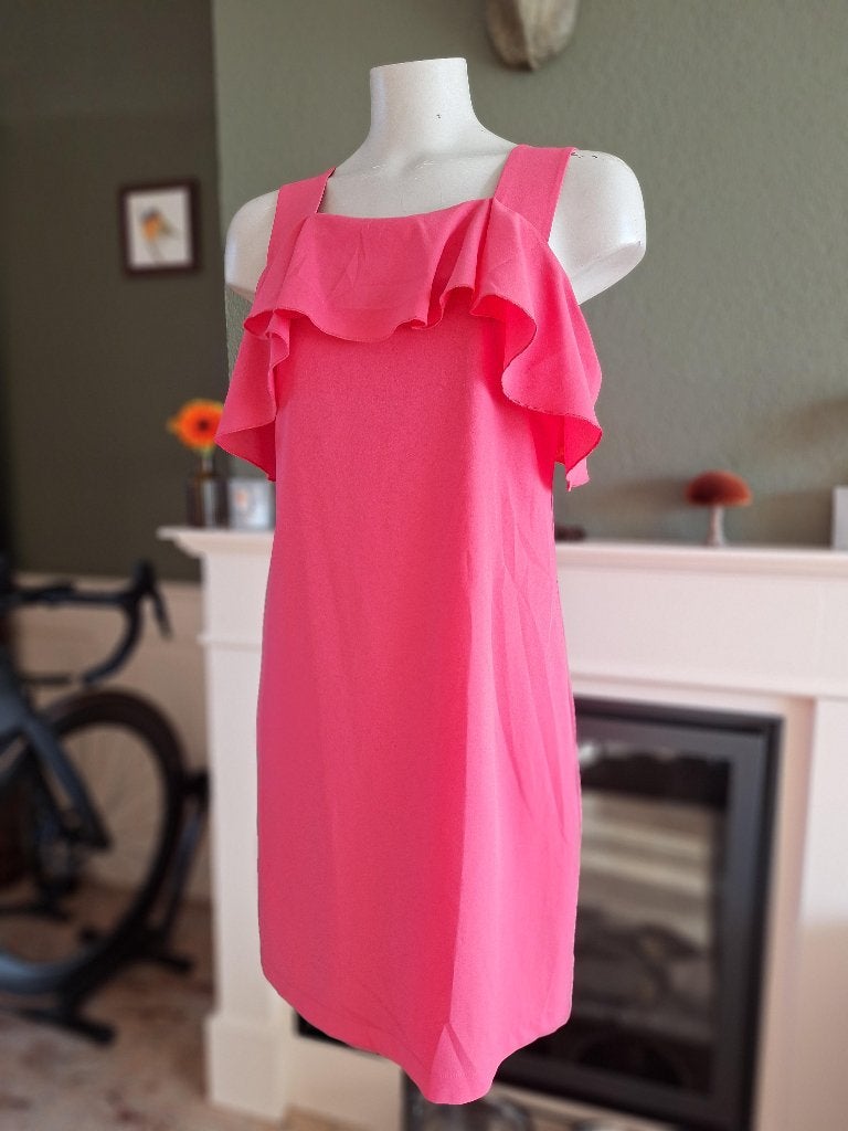 K-Design K Design hard roze jurk M 38, Maat 38/40 (M), K-design, Verzenden, Zo goed als nieuw