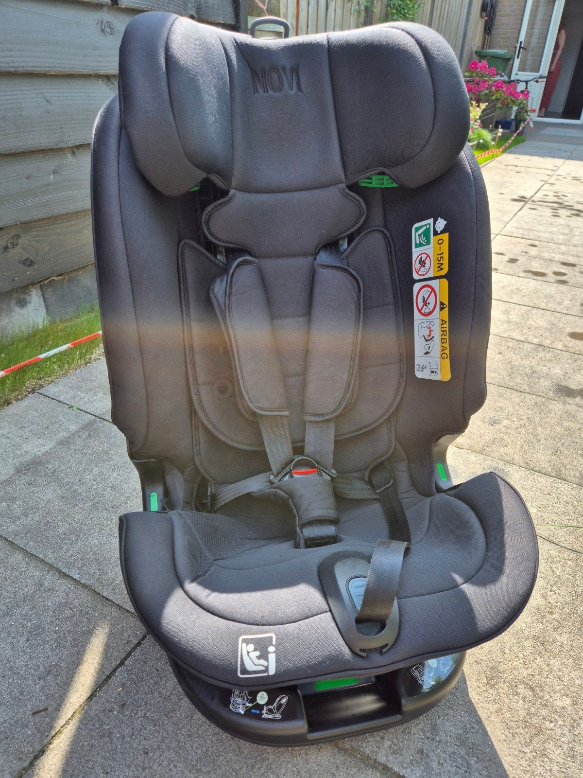 Novi Baby Nathan i-Size Autostoel 40-150 cm Zwart, Kinderen en Baby's, Autostoeltjes, Ophalen